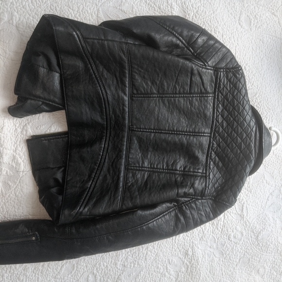 Faux leather jacket - Picture 2 of 4